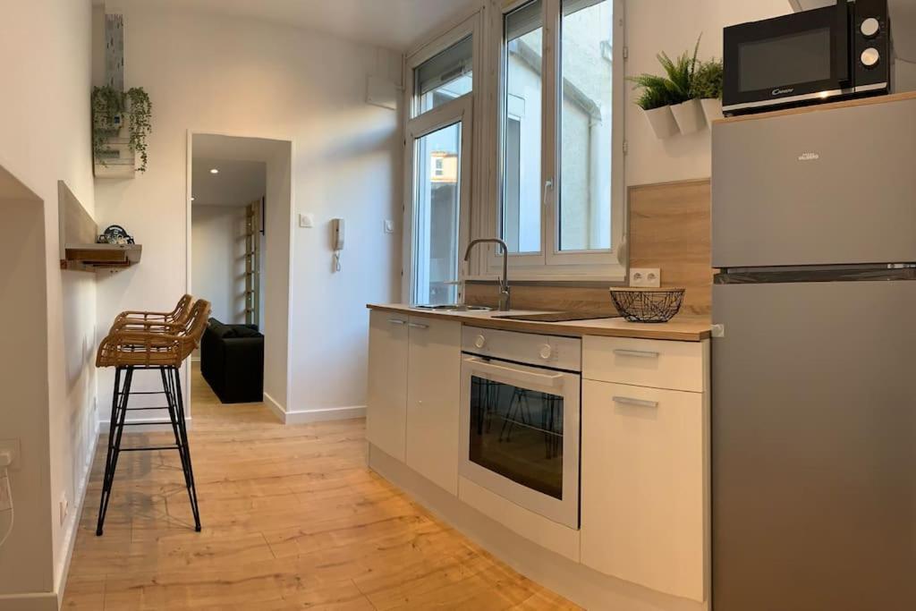 Appartement Champagne Cosy à Reims Extérieur photo